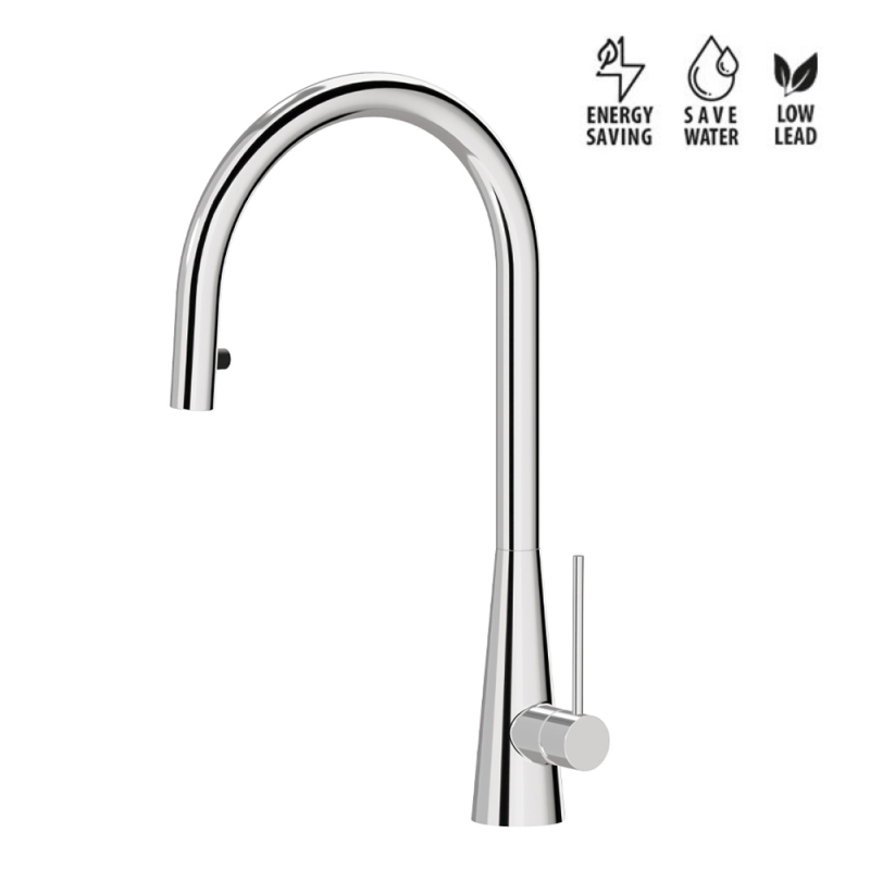 NEWFORM 64213.31.028 YCON MISCELATORE CON DOCCETTA ESTRAIBILE COLORE CROMO