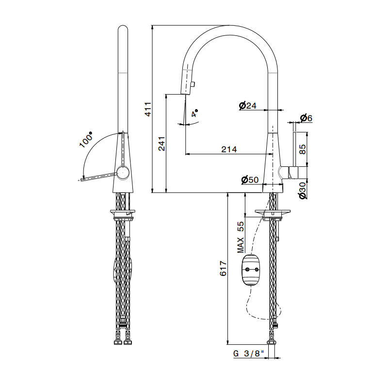 NEWFORM 64213.31.028 YCON MISCELATORE CON...
