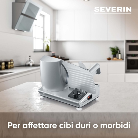 SEVERIN AS 3915 AFFETTATRICE ELETTRICA 180W SPESSORE DI TAGLIO MAX 15MM