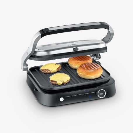 SEVERIN KG 2395 BISTECCHIERA ELETTRICA CON APERTURA PIASTRE 180°