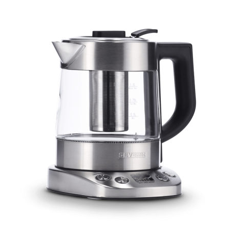 SEVERIN WK3473 BOLLITORE ELETTRICO PER ACQUA E TE' IN VETRO CAPIENZA 1 LT