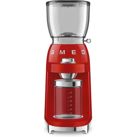 SMEG CGF01RDEU MACINACAFFÉ ELETTRICO ANNI '50 - ROSSO