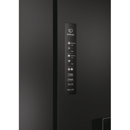 HAIER HCR7818DWPT FRIGORIFERO 4 PORTE CUBE 83 467LT NO FROST CLASSE D NERO