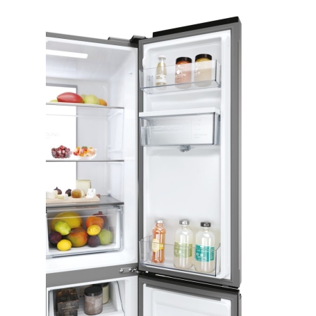 HAIER HCR7818DWPT FRIGORIFERO 4 PORTE CUBE 83 467LT NO FROST CLASSE D NERO