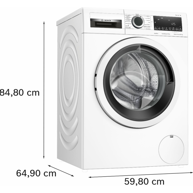 BOSCH WNA144V0IT LAVASCIUGA 9/5 KG 1400 GIRI...