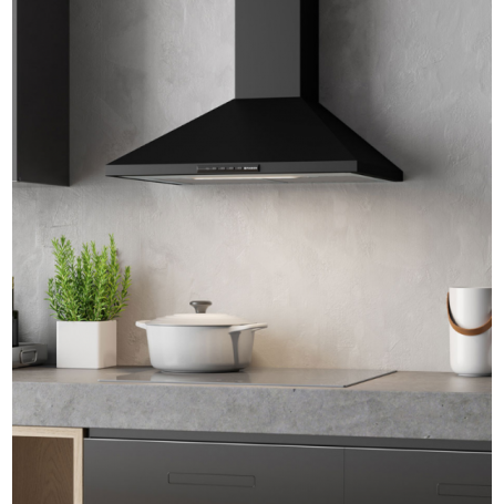 FABER VALUE PB BK A60 CAPPA A PARETE ASPIRANTE 60CM CLASSE D COLORE NERO - 320.0557.543