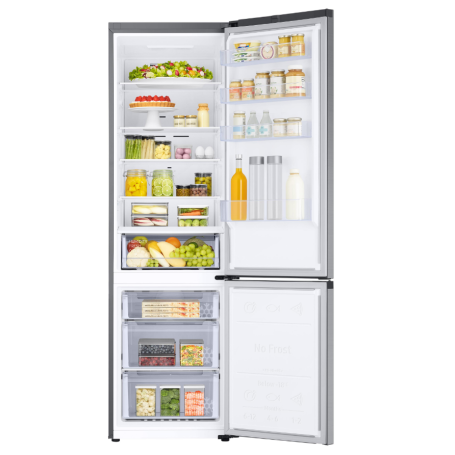 SAMSUNG RB38C600DSA FRIGORIFERO COMBINATO 390LT NO FROST WIFI CLASSE D INOX