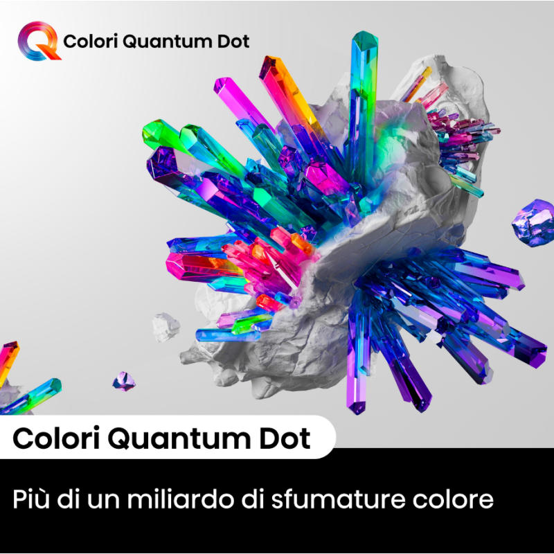 HISENSE 50E79NQ TV Q-LED 50'' SMART TV UHD 4K...