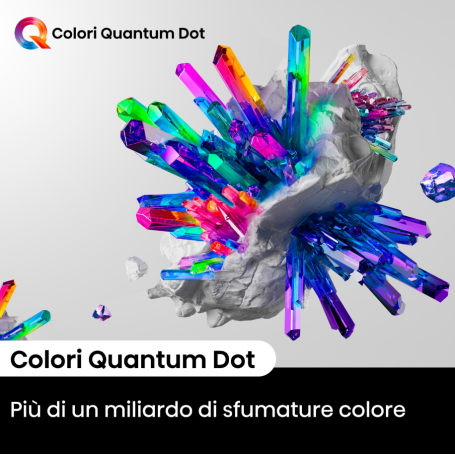 HISENSE 50E79NQ TV Q-LED 50'' SMART TV UHD 4K WIFI CLASSE E