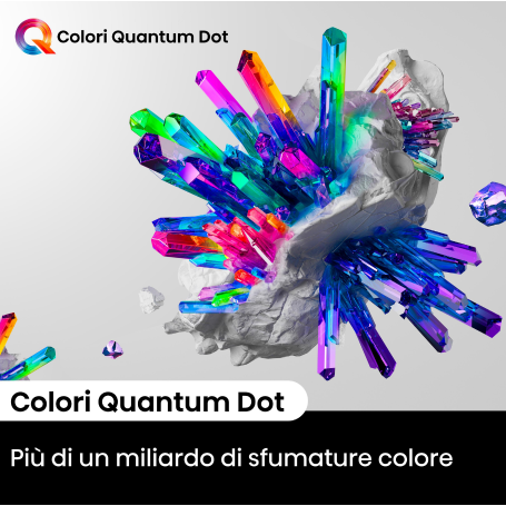 HISENSE 50E79NQ TV Q-LED 50'' SMART TV UHD 4K WIFI CLASSE E