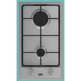 BEKO HDCG 32220 FX PIANO COTTURA 30 CM 2 FUOCHI A GAS...