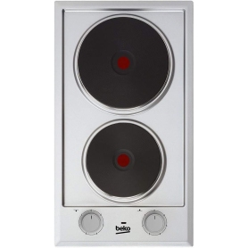 BEKO HDCE 32201 X PIANO COTTURA 30CM 2 PIASTRE ELETTRICHE...