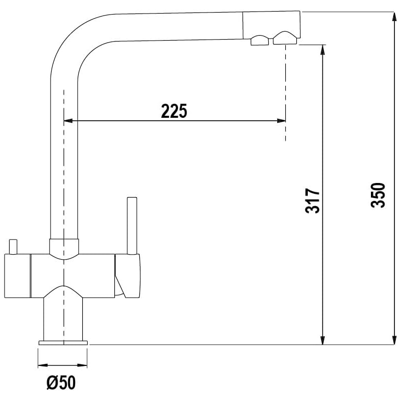SCHOCK 560127PUR MISCELATORE A TRE VIE CON...