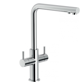 NOBILI AQ93823CR MISCELATORE DOPPIO COMANDO CANNA ALTA...