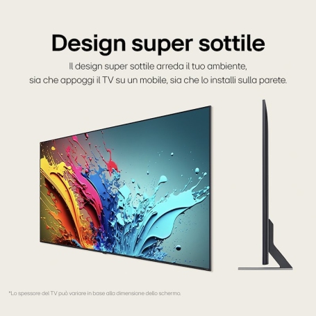 LG 55QNED86T TV QLED 55" SMART TV TECNOLOGIA NANOCELL 4K UHD WIFI+ETHERNET 4XHDMI CLASSE E