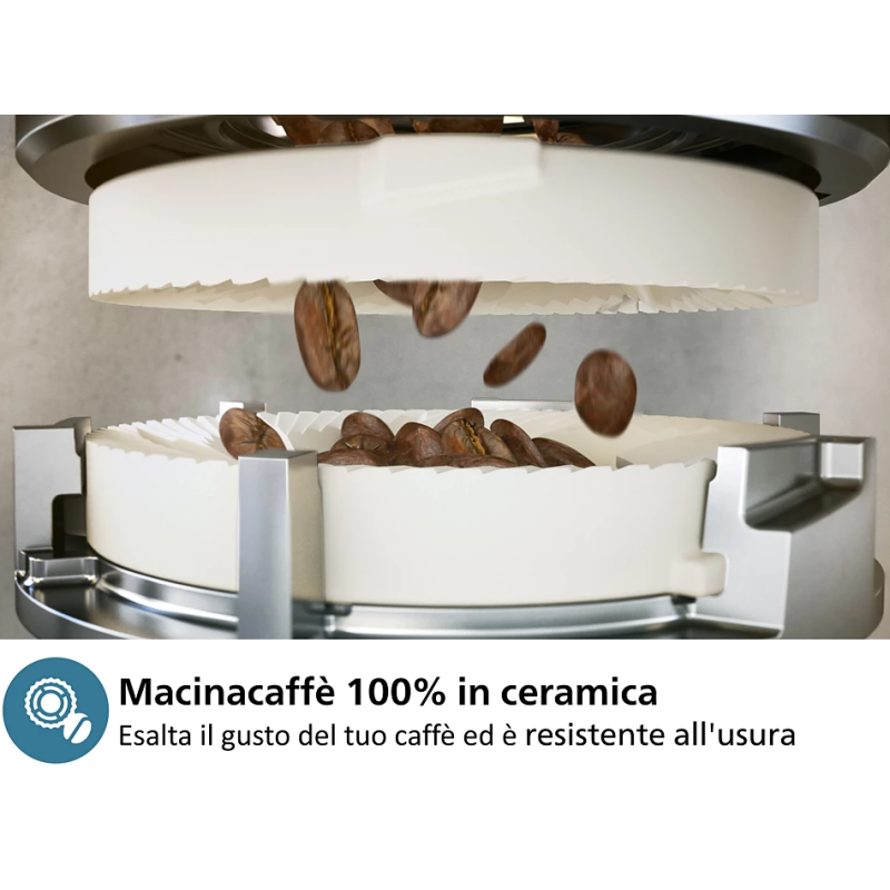 PHILIPS EP0820/00 SERIES 800 MACCHINA DA CAFFÈ...