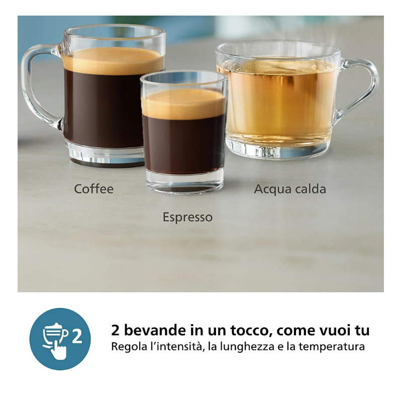 PHILIPS EP0820/00 SERIES 800 MACCHINA DA CAFFÈ...