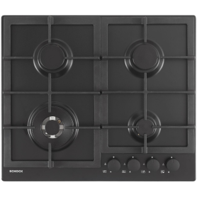 SCHOCK STR64THBK PIANO COTTURA 60 CM 4 FUOCHI A GAS...