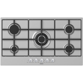 SCHOCK STS955IX PIANO COTTURA 90CM 5 FUOCHI A GAS COLORE...