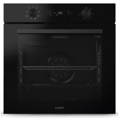 CANDY CA6N3T1HTB FORNO DA INCASSO ELETTRICO VENTILATO MULTIFUNZIONE 78LT 8 FUNZIONI CLASSE A+ NERO - PROMO