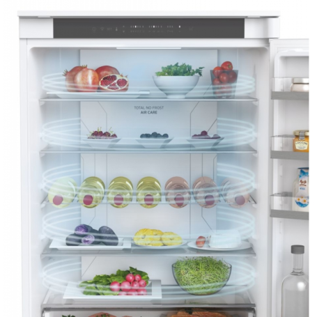 HOOVER HOBT7719EW FRIGORIFERO COMBINATO DA INCASSO 372LT TOTAL NO FROST WIFI CLASSE E