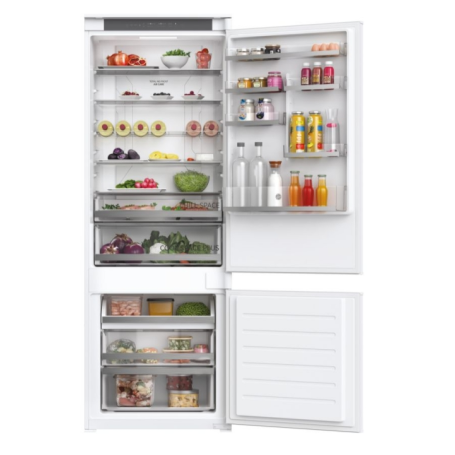 HOOVER HOBT7719EW FRIGORIFERO COMBINATO DA INCASSO 372LT TOTAL NO FROST WIFI CLASSE E