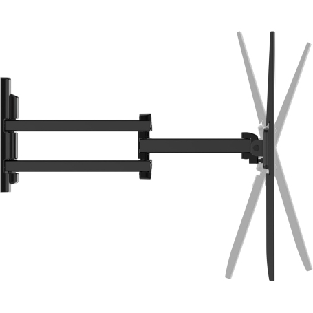 MELICONI 580469 FLATSTYLE FDR 400 IT SUPPORTO TV PER 40" A 65" CON DOPPIA ROTAZIONE