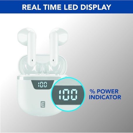 CELLULARLINE BTSEEKPROTWSW AURICOLARI BLUETOOTH AUTONOMIA 15H COLORE BIANCO