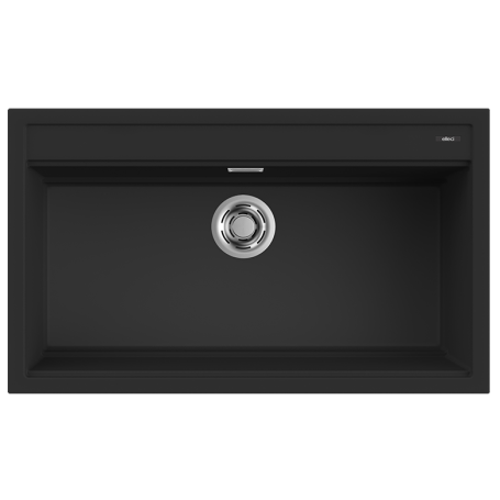 ELLECI LKB36086 BEST 360 LAVELLO MONOVASCA 86x51 CM COLORE NERO