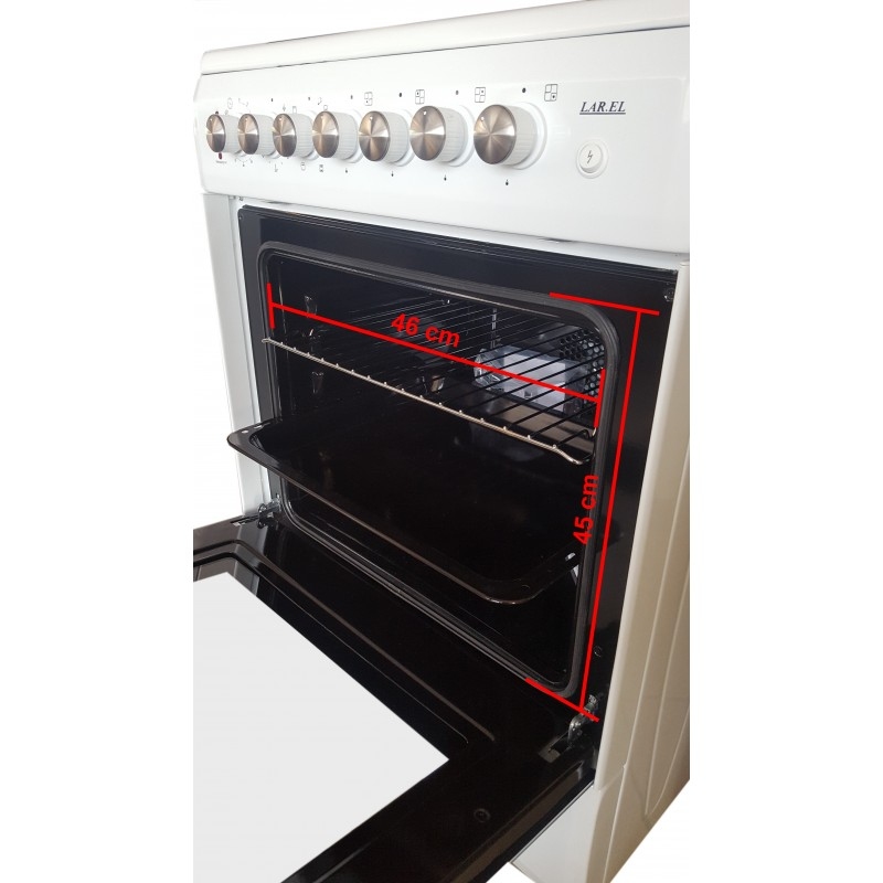 LAREL L6005VB CUCINA 60X60 4 FUOCHI A GAS E...