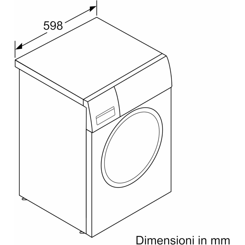 BOSCH WGG254Z0IT LAVATRICE 10KG 1400 GIRI...