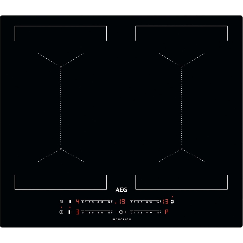 AEG IKE64453IB PIANO COTTURA A INDUZIONE 60CM 4 ZONE COTTURA IN VETROCERAMICA NERO