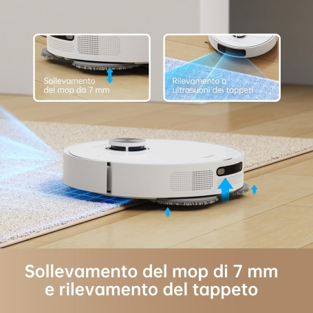 DREAME L10PRIME ROBOT ASPIRAPOLVERE COMBO + 2 SIDE BRUSH