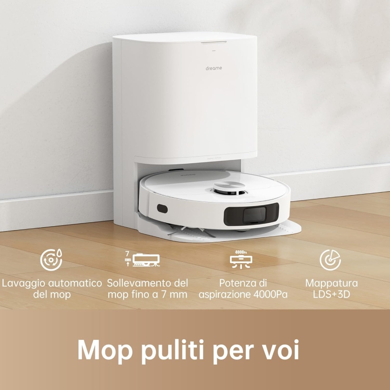 DREAME L10PRIME ROBOT ASPIRAPOLVERE COMBO + 2...