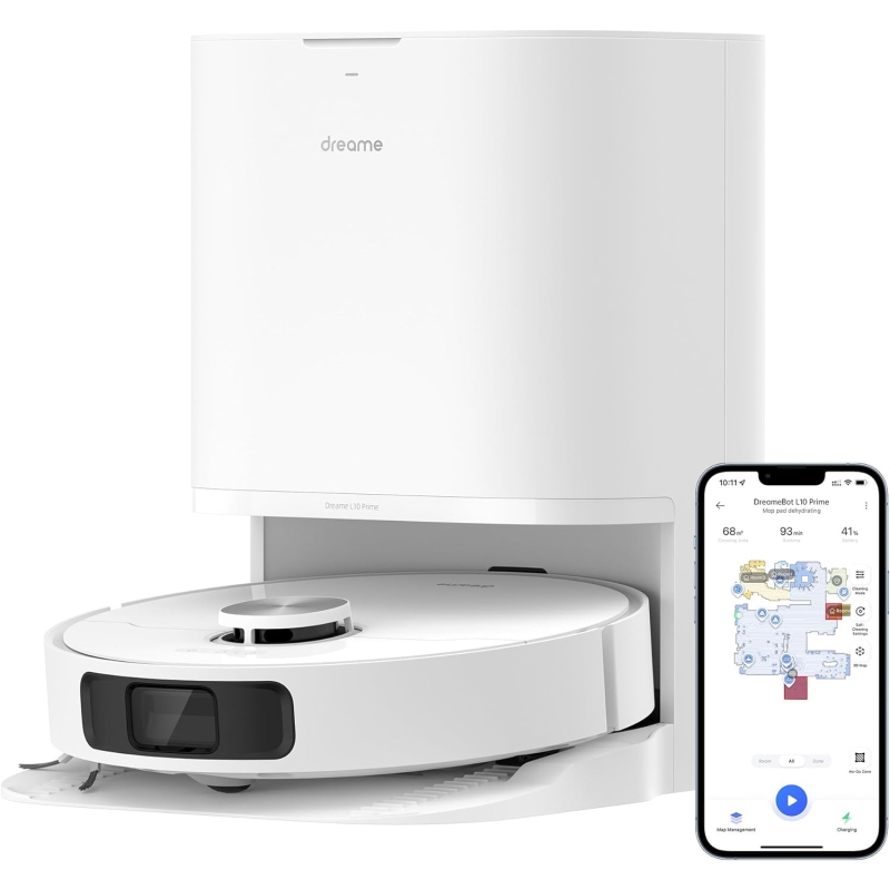 DREAME L10PRIME ROBOT ASPIRAPOLVERE COMBO + 2...