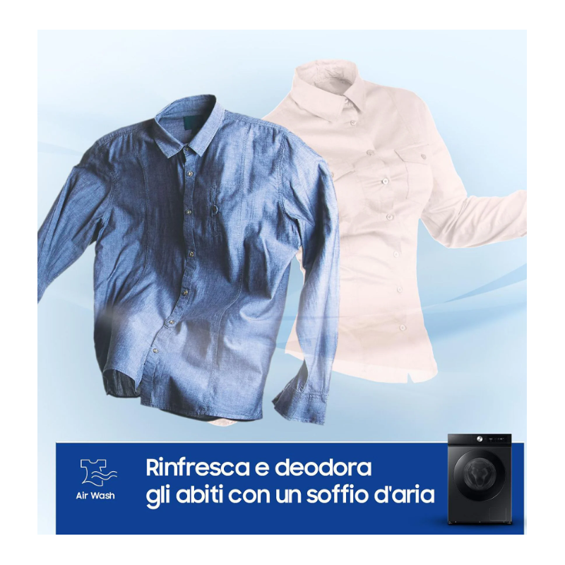 SAMSUNG WD11DB7B85GBU3 LAVASCIUGA 11/6 KG 1400...