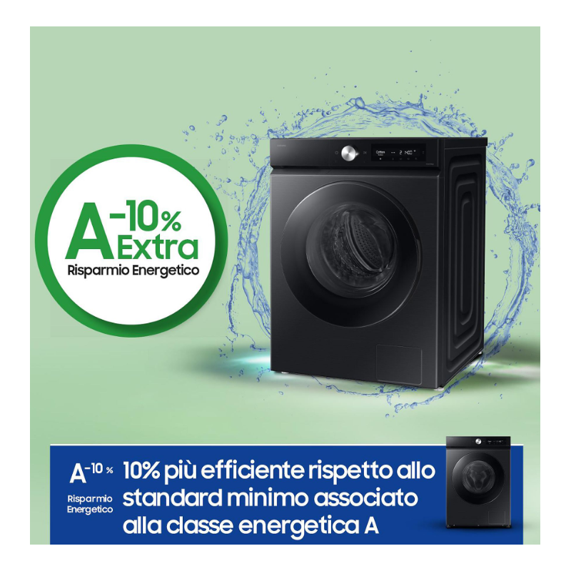 SAMSUNG WD11DB7B85GBU3 LAVASCIUGA 11/6 KG 1400...