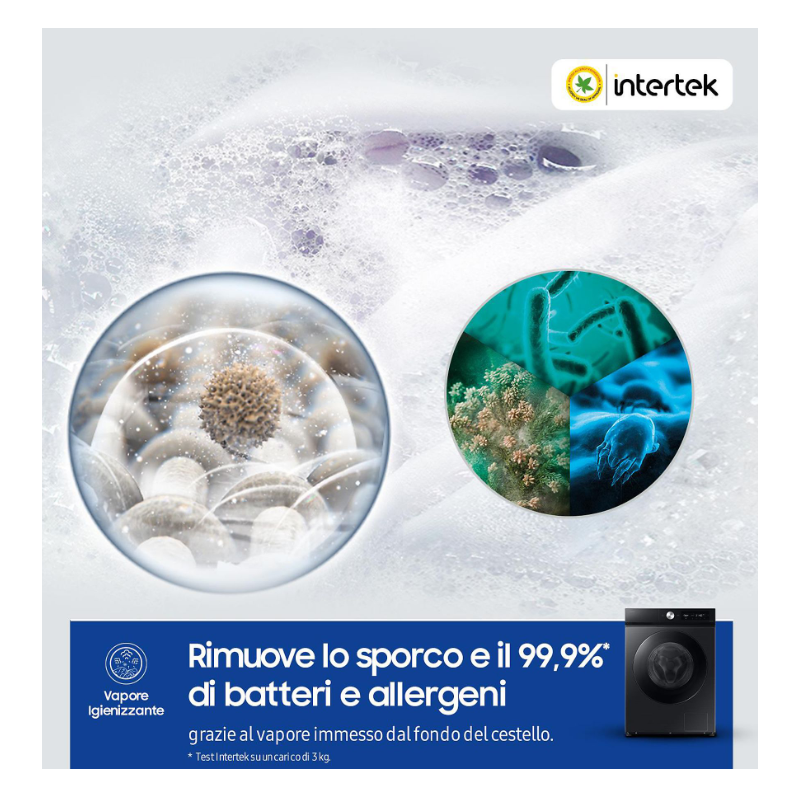 SAMSUNG WD11DB7B85GBU3 LAVASCIUGA 11/6 KG 1400...