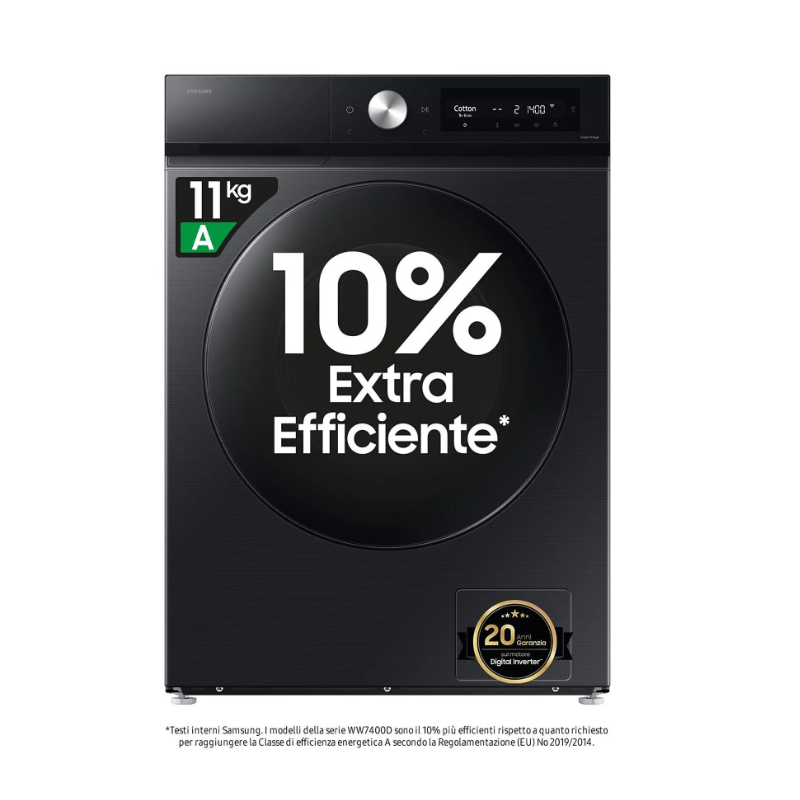 SAMSUNG WD11DB7B85GBU3 LAVASCIUGA 11/6 KG 1400...