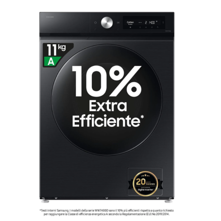 SAMSUNG WD11DB7B85GBU3 LAVASCIUGA 11/6 KG 1400 GIRI ECODOSATORE WIFI CLASSE A/D