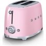 SMEG TSF01PKEU TOSTAPANE ELETTRICO LINEA ANNI '50 2 FETTE 950W COLORE ROSA - PROMO
