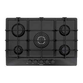SCHOCK STP855HBK PIANO COTTURA 75CM 5 FUOCHI A GAS COLORE...