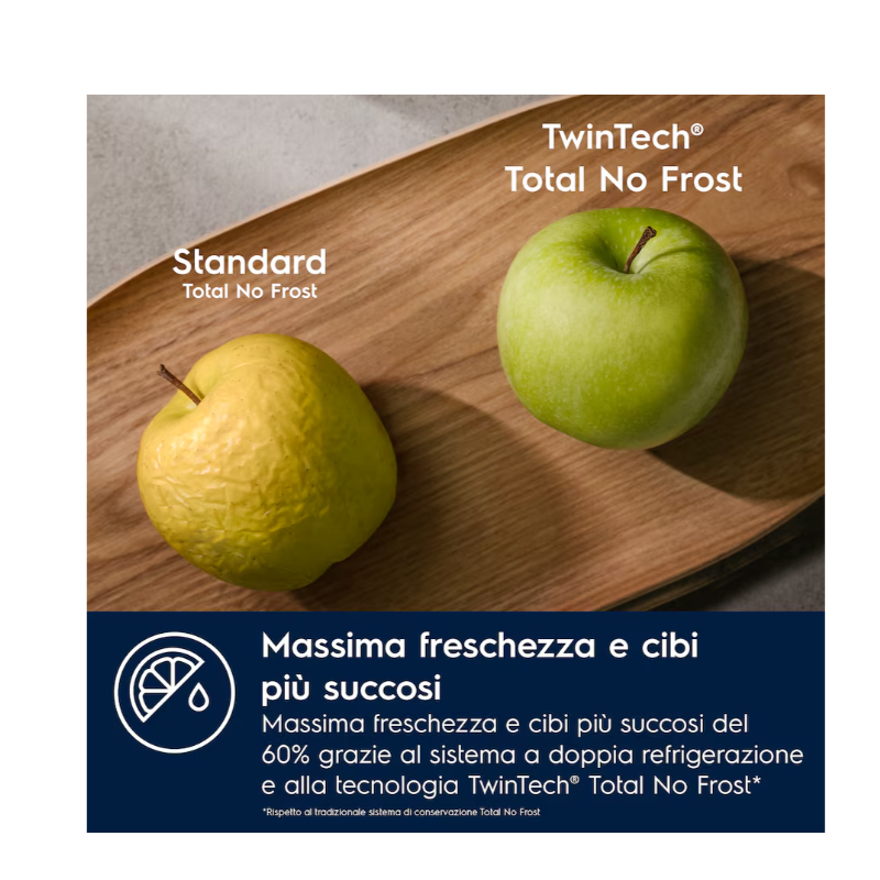 ELECTROLUX KNP7TE75S FRIGORIFERO COMBINATO DA...