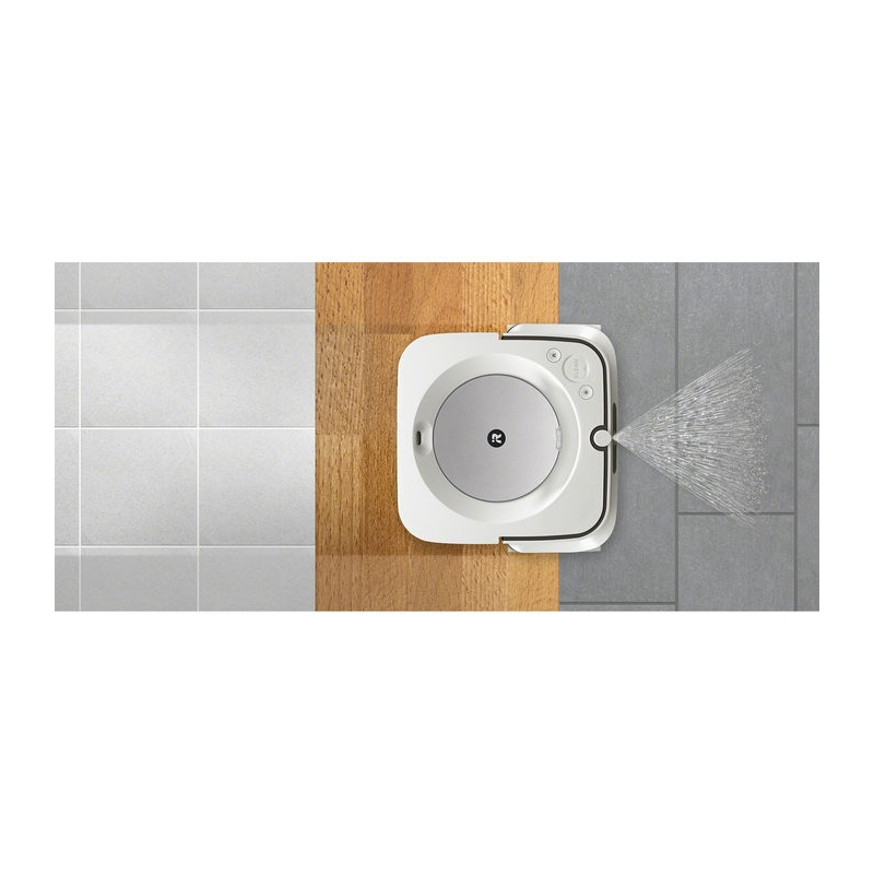 IROBOT BRAAVA JET M6 ROBOT LAVAPAVIMENTI WIFI...