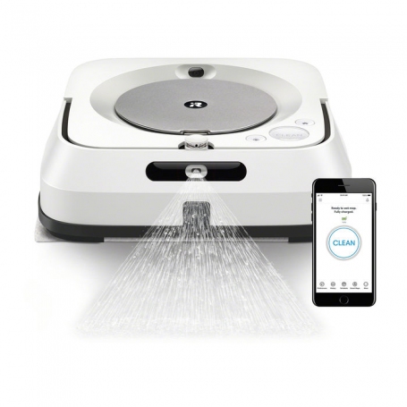 IROBOT BRAAVA JET M6 ROBOT LAVAPAVIMENTI WIFI COLORE BIANCO - BRAAVAM6