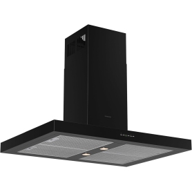 SILVERLINE 4110.9.733.04 CAPPA A ISOLA 90CM COLORE NERO