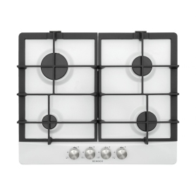 SCHOCK STP64HWH PIANO COTTURA 60CM 4 FUOCHI A GAS COLORE...