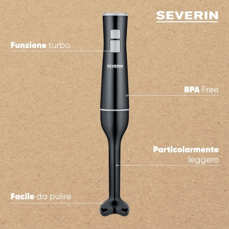 SEVERIN SM 3770 SET FRULLATORE A IMMERSIONE