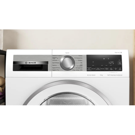 BOSCH WQG245CEIT ASCIUGATRICE A POMPA DI CALORE 9KG CLASSE A+++ - PROMO