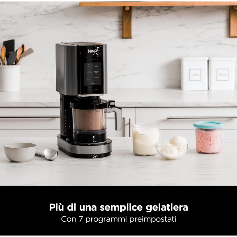 NINJA NC300EU GELATIERA CAPACITA' 1,4 LT 800W 7...